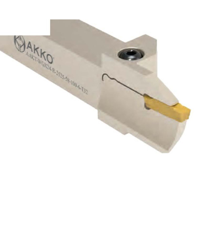 AAKT-WGX24-R-2525-58-100-6-T32 державка для обработки торцевых канавок AKKO AAKT-WGX24-R-2525-58-100-6-T32 державка для обработки торцевых канавок AKKO