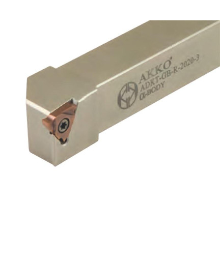 ADKT-GB-R-1212-3 державка для обработки наружных канавок AKKO ADKT-GB-R-1212-3 державка для обработки наружных канавок AKKO