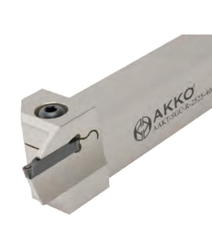 AAKT-SGC-R-2525-80-140-4-T8 державка для обработки торцевых канавок AKKO
