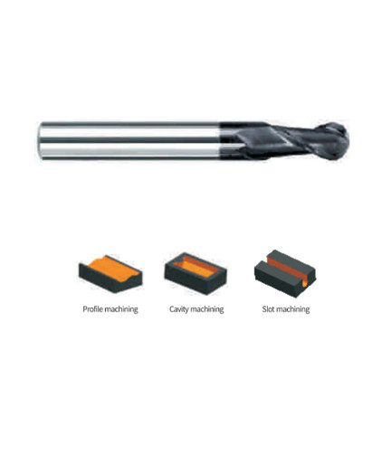 Фреза твердосплавная B2LR0100BLG LU40