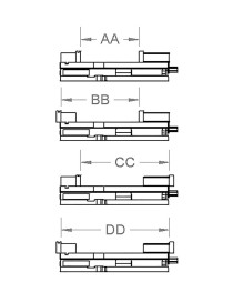 KURT DX4-SD CrossOver Vise