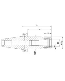 ER32 SK40x100