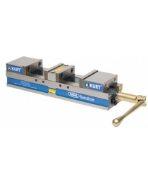 KURT HDL6J-SD Manual Vise Base w/ Hard Jaw Kit, 6″ – English