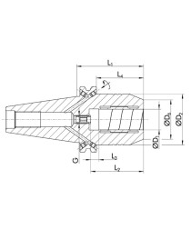 TENDO EC SK40 Ø20x64.5