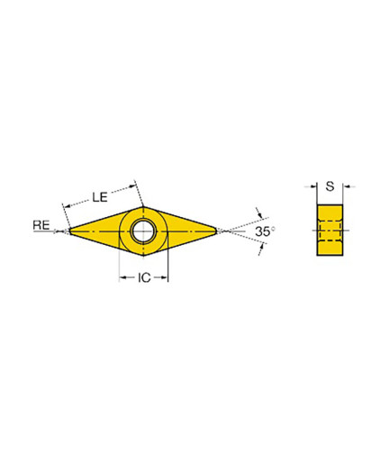 VNMG160408 HR6115